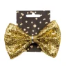 Guld Glimmer Butterfly Med Elastik
