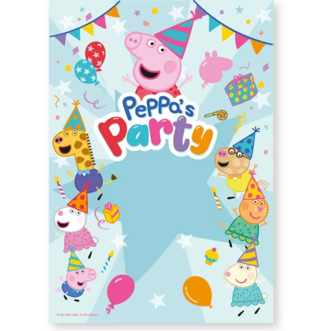 Gurli Gris® Peppa's Party Backdrop