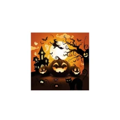 Halloween Græskar Servietter
