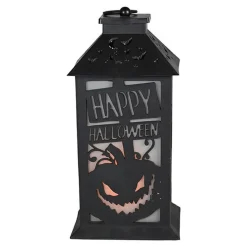 Halloween LED Lanterne Sort