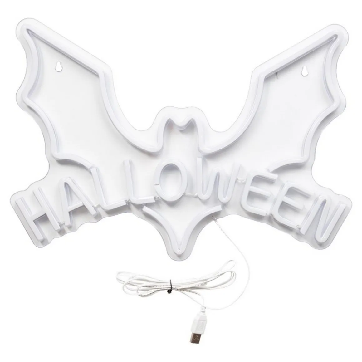 Halloween Flagermus LED Neon Skilt