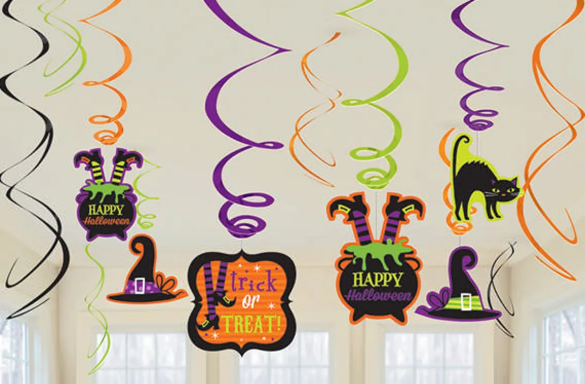 Halloween Hekse Swirls