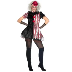 Halloween Klovn Kjole Kostume