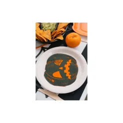 Halloween Servietter Græskar Sort/Orange