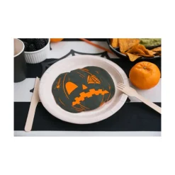Halloween Servietter Græskar Sort/Orange