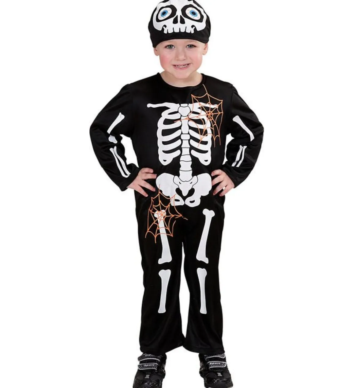 Halloween Skelet Børnekostume