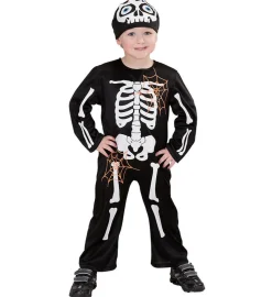 Halloween Skelet Børnekostume