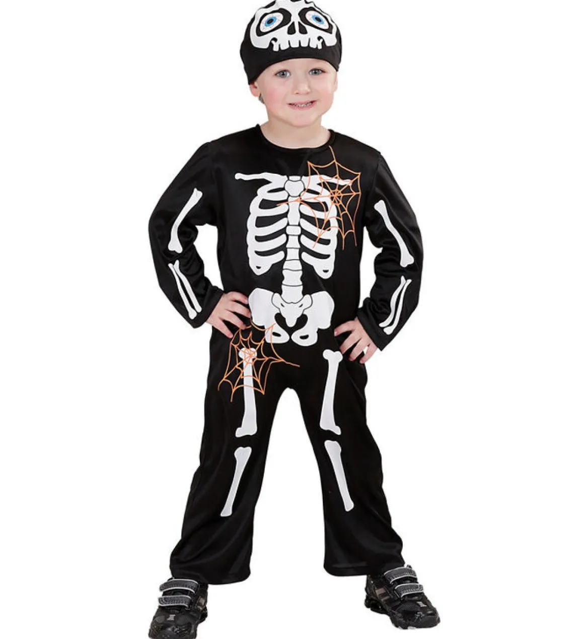Halloween Skelet Børnekostume