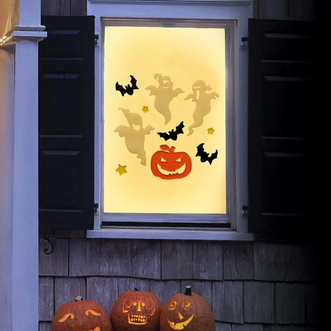 Halloween Spøgelser Vinduesklistermærker