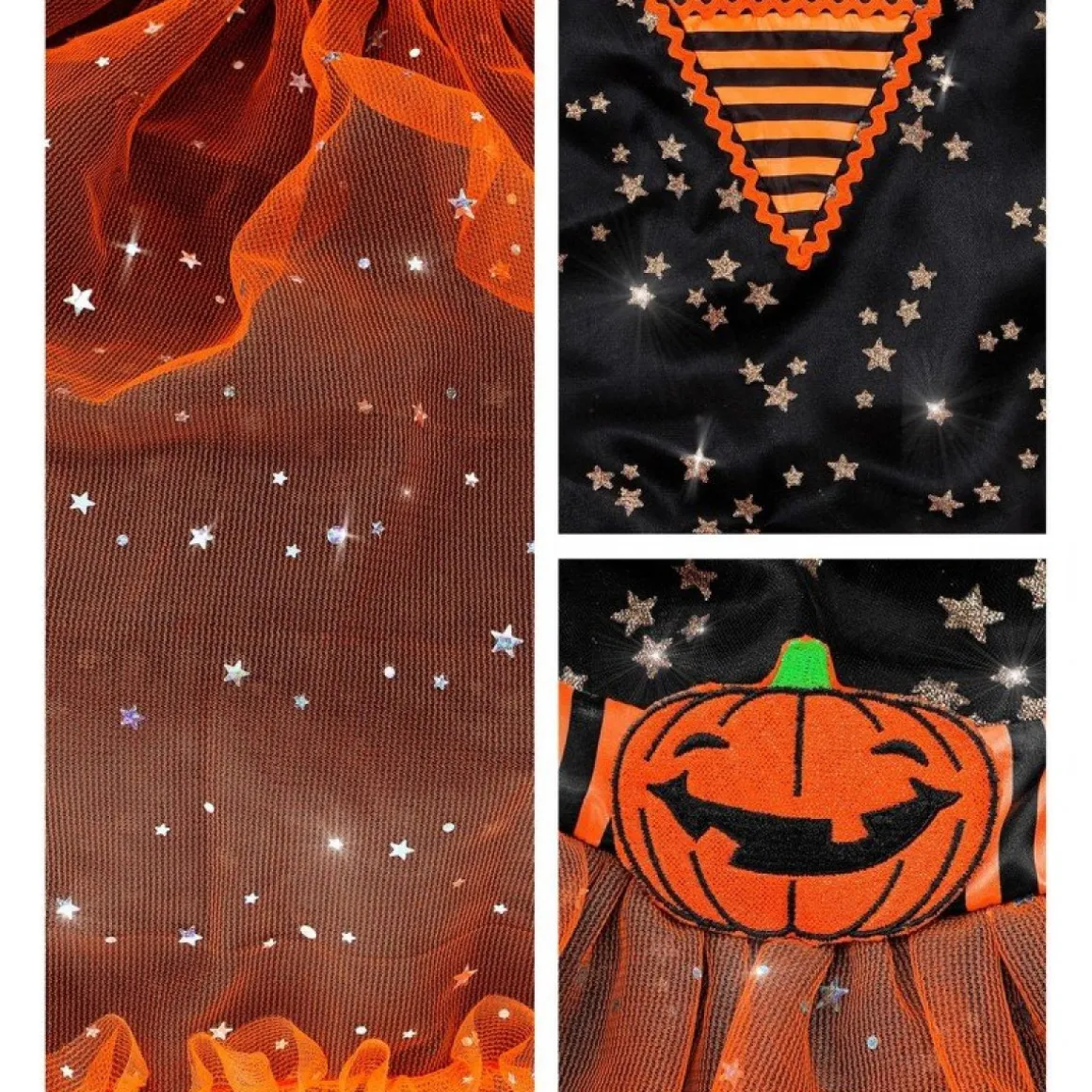 Halloween Stjerneheks Børnekostume