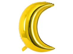 Halvmåne Folieballon Guld