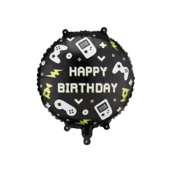 Happy Birthday Gamer Folieballon