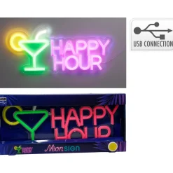 Happy Hour LED Neon Skilt