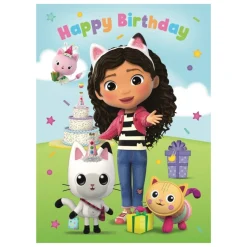 Happy Birthday Gabbys Dollhouse® Kort