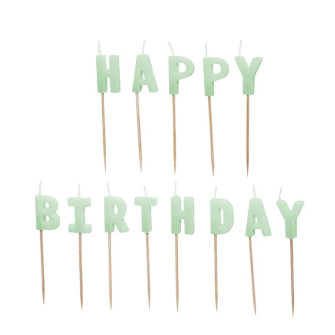 Happy Birthday Kagelys Grøn