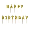 Happy Birthday Kagelys Guld