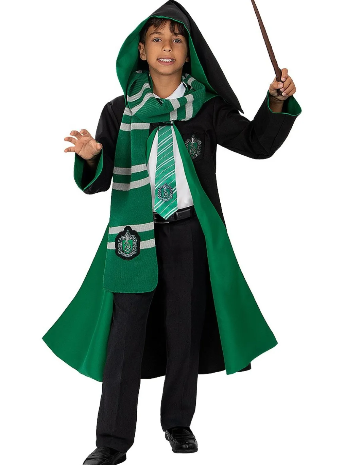 Harry Potter® Slytherin Børnekostume Deluxe