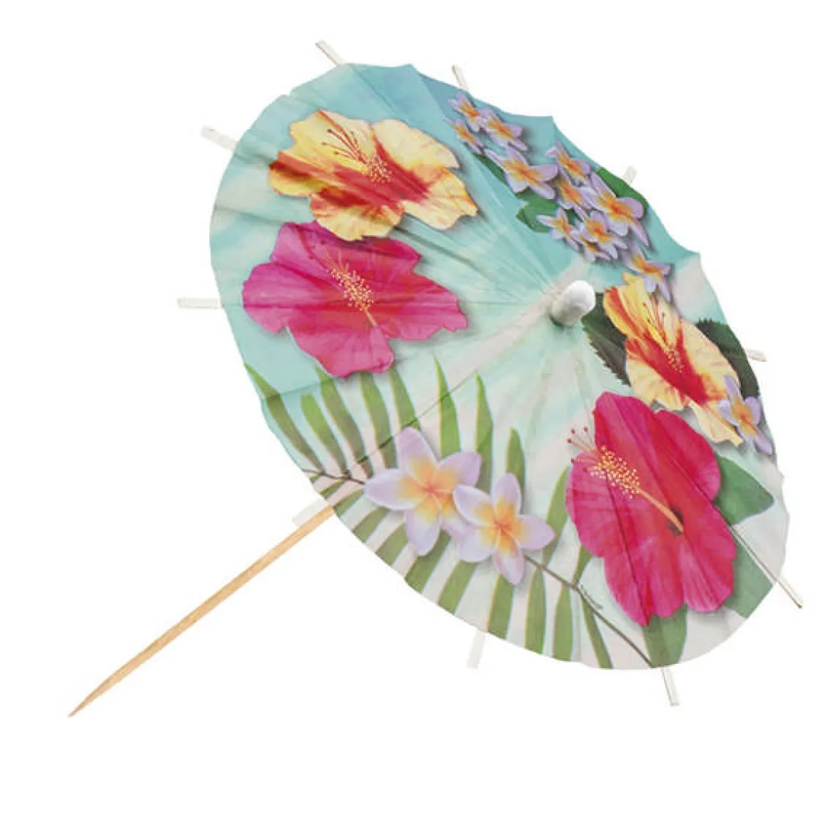 Hawaiiblomster Cocktail Paraplyer