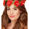 Hawaii Blomsterkrone Rød