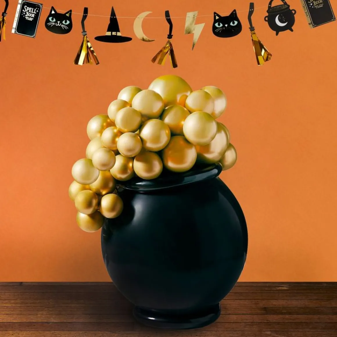 Heksekedel Ballonfigur