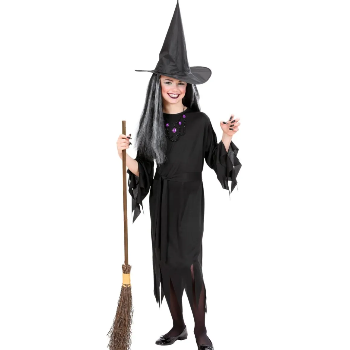 Heksepige Børnekostume