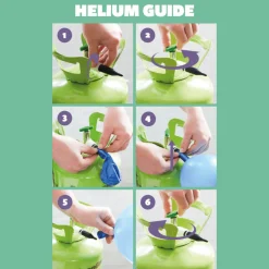 Helium Ballongas, Stor