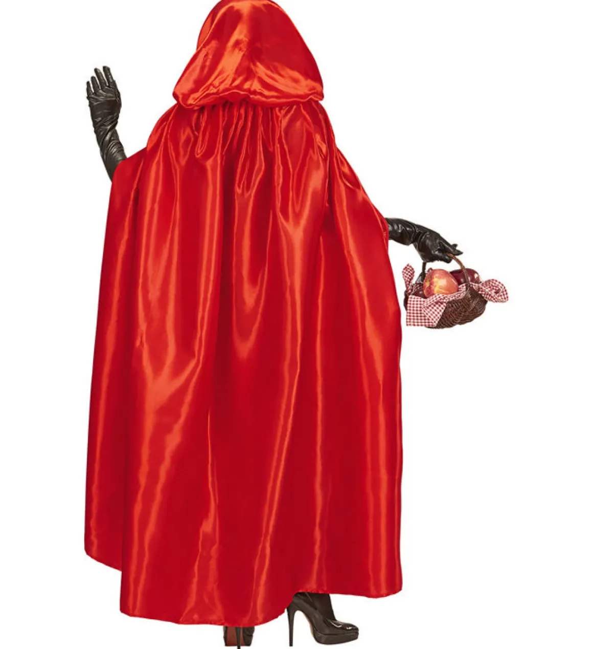 Hellang Rød Satin Kappe