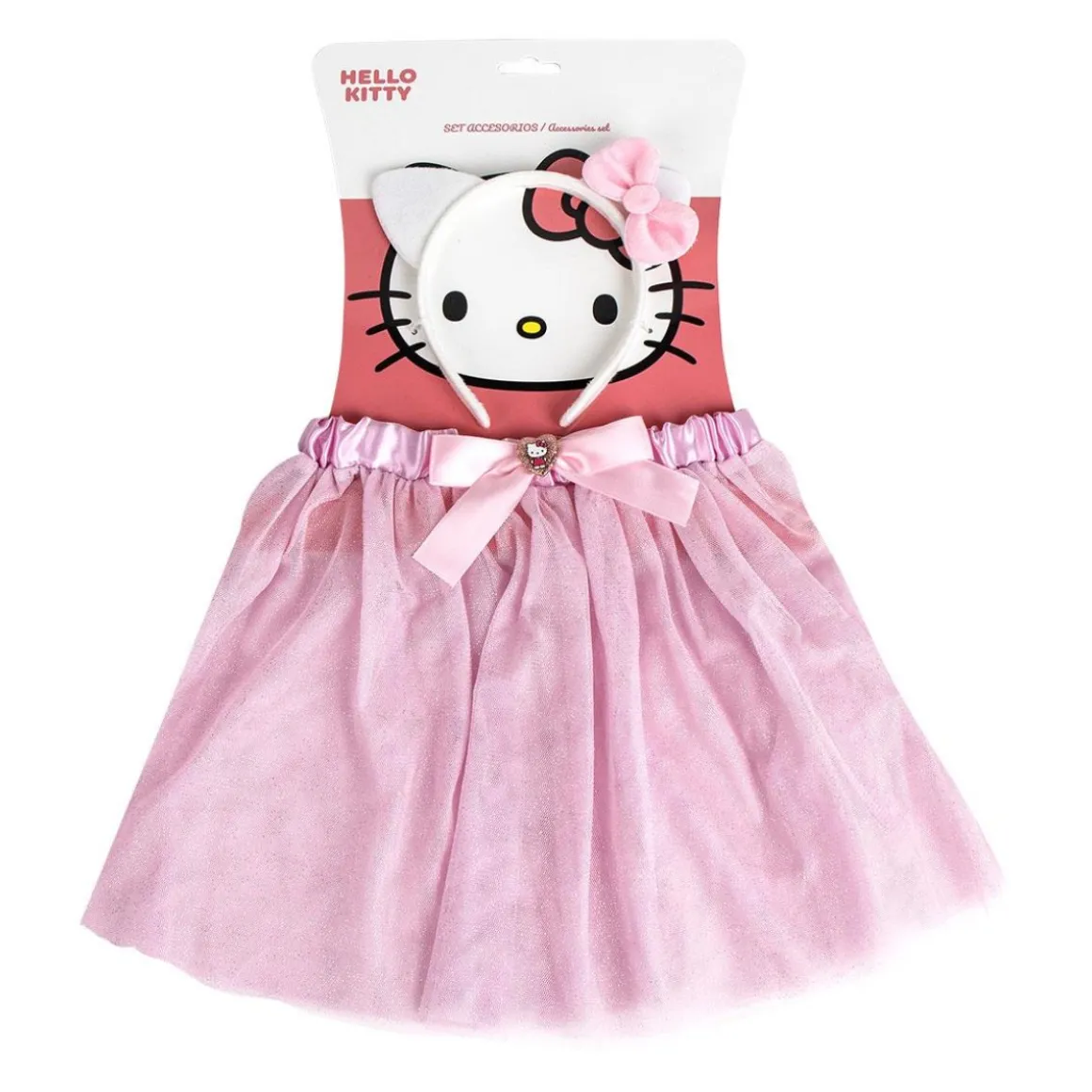 Hello Kitty® Hårbøjle & Skørte