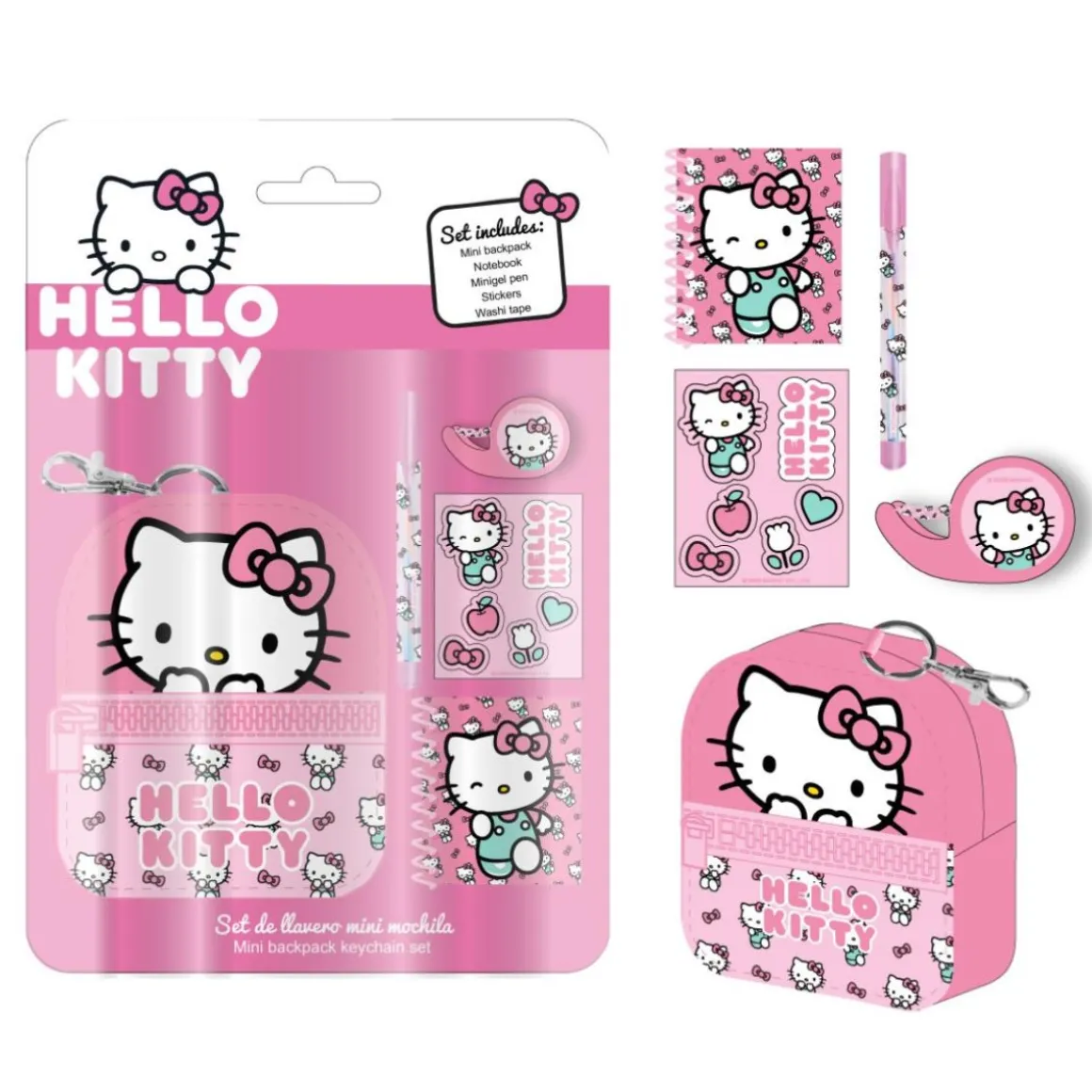 Hello Kitty® Skrivesæt & Mini Rygsæk