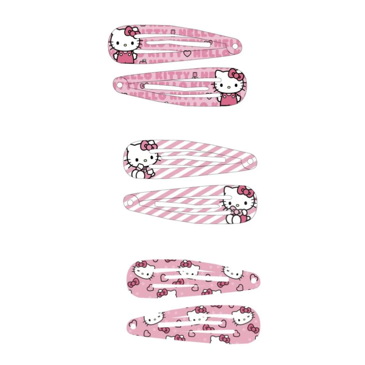 Hello Kitty® Sløjfe Hårspænder Pink