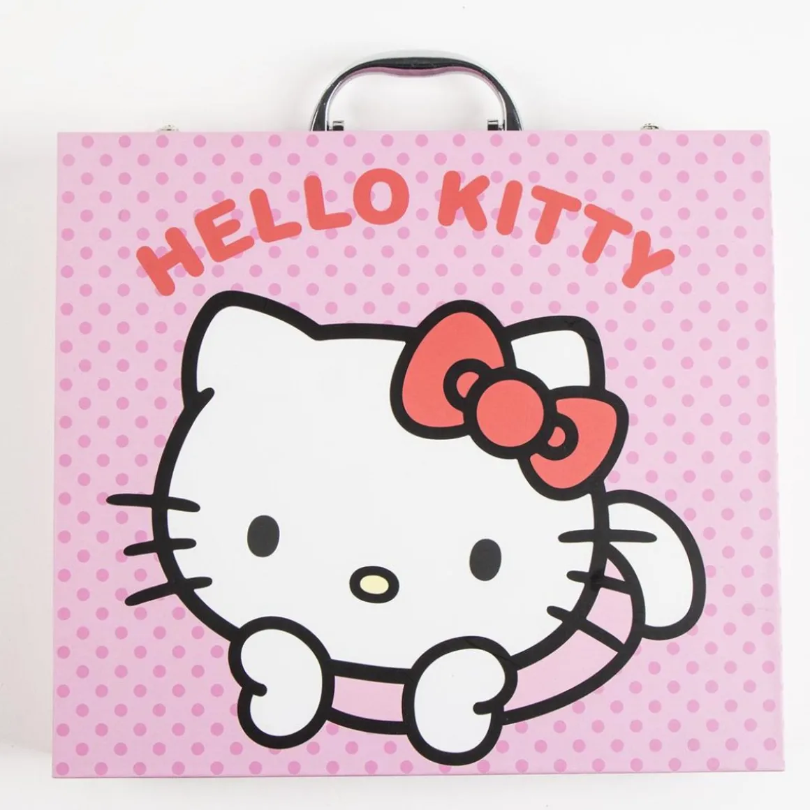 Hello Kitty® Tegnesæt Kuffert Lyserød