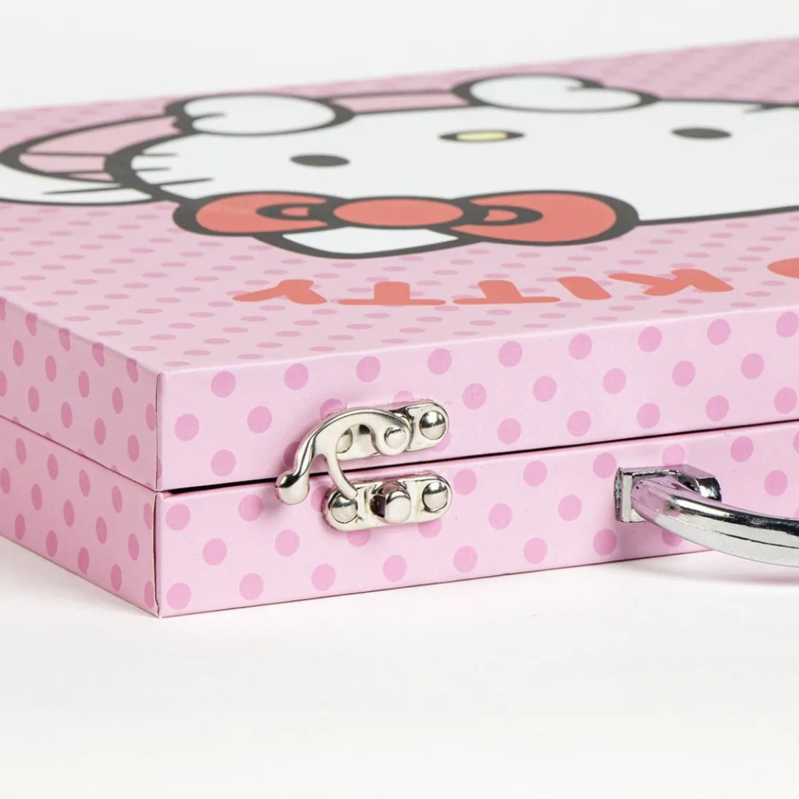 Hello Kitty® Tegnesæt Kuffert Lyserød