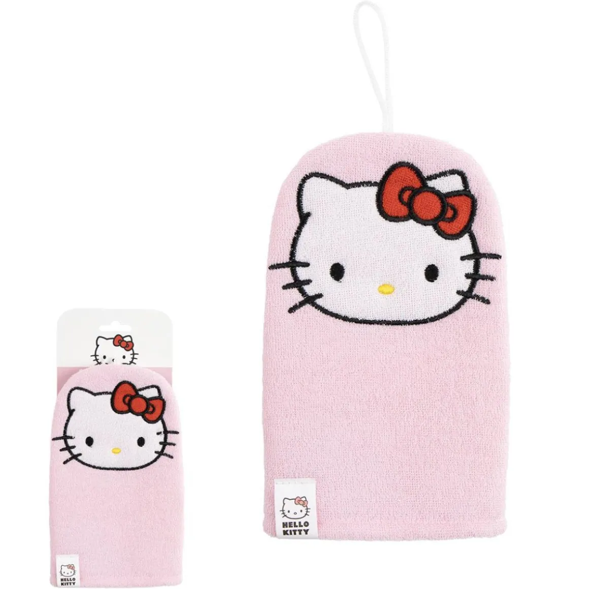 Hello Kitty® Vaskehandske Lyserød
