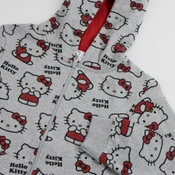 Hello Kitty® Allover Print Hættetrøje Med Lynlås