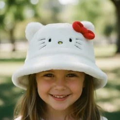 Hello Kitty® Bøllehat Hvid