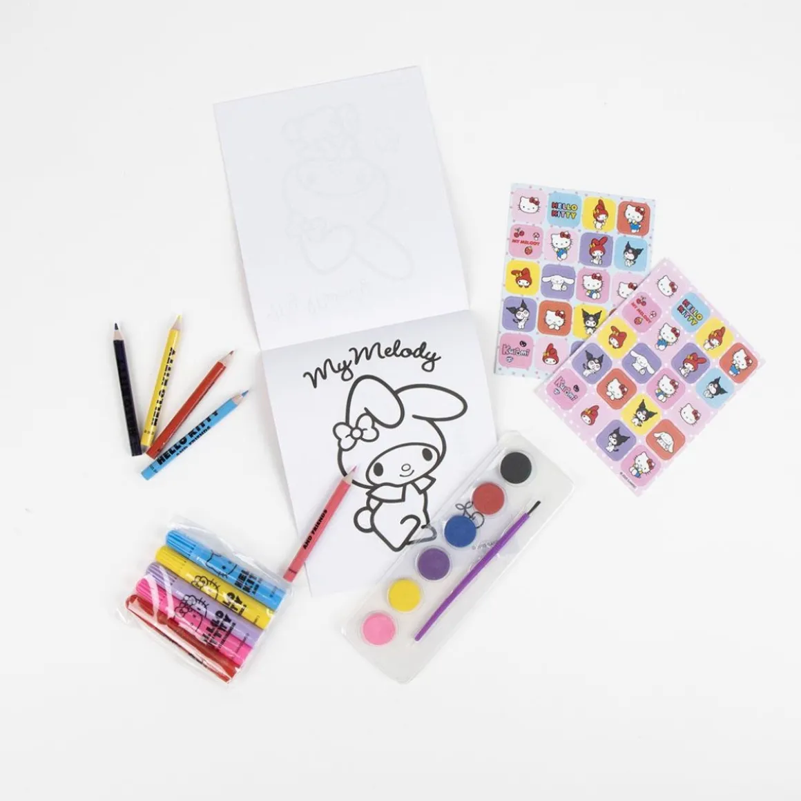 Hello Kitty® Farvelæg Selv Rygsæk Sæt