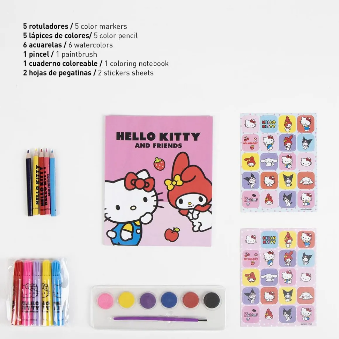 Hello Kitty® Farvelæg Selv Rygsæk Sæt
