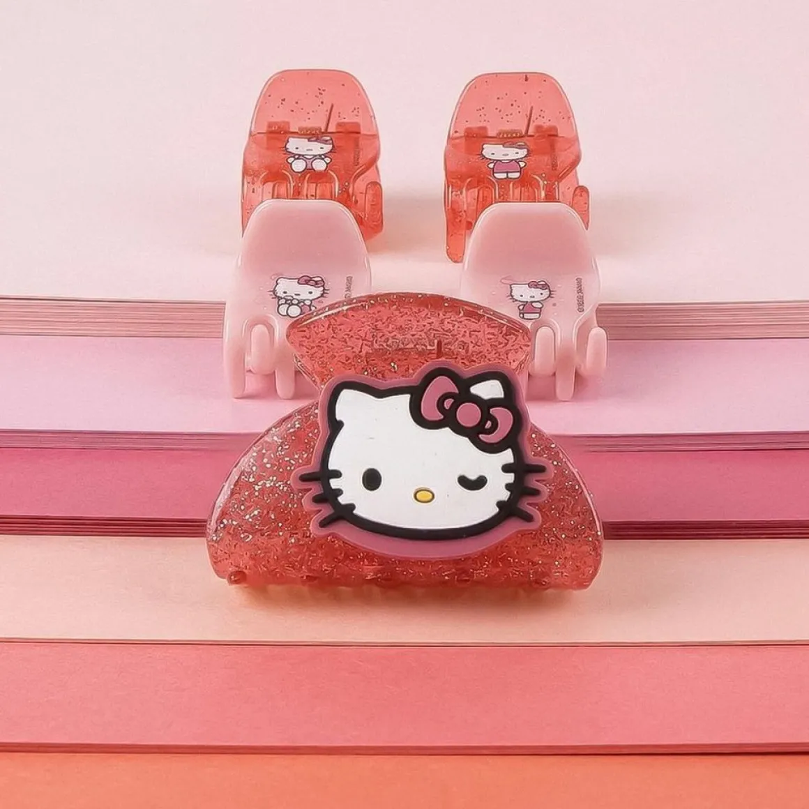 Hello Kitty® Hårklemmer Lyserød