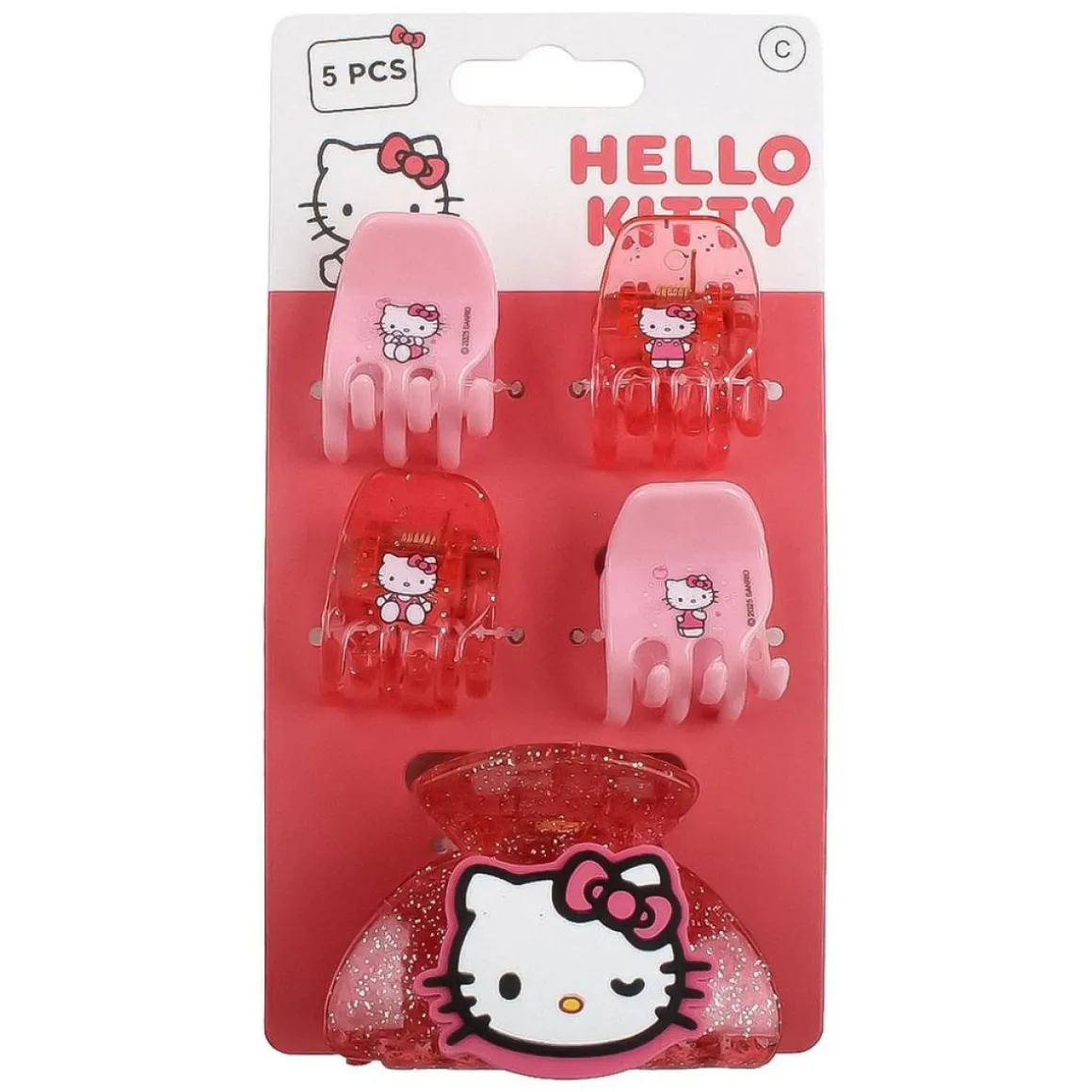 Hello Kitty® Hårklemmer Lyserød