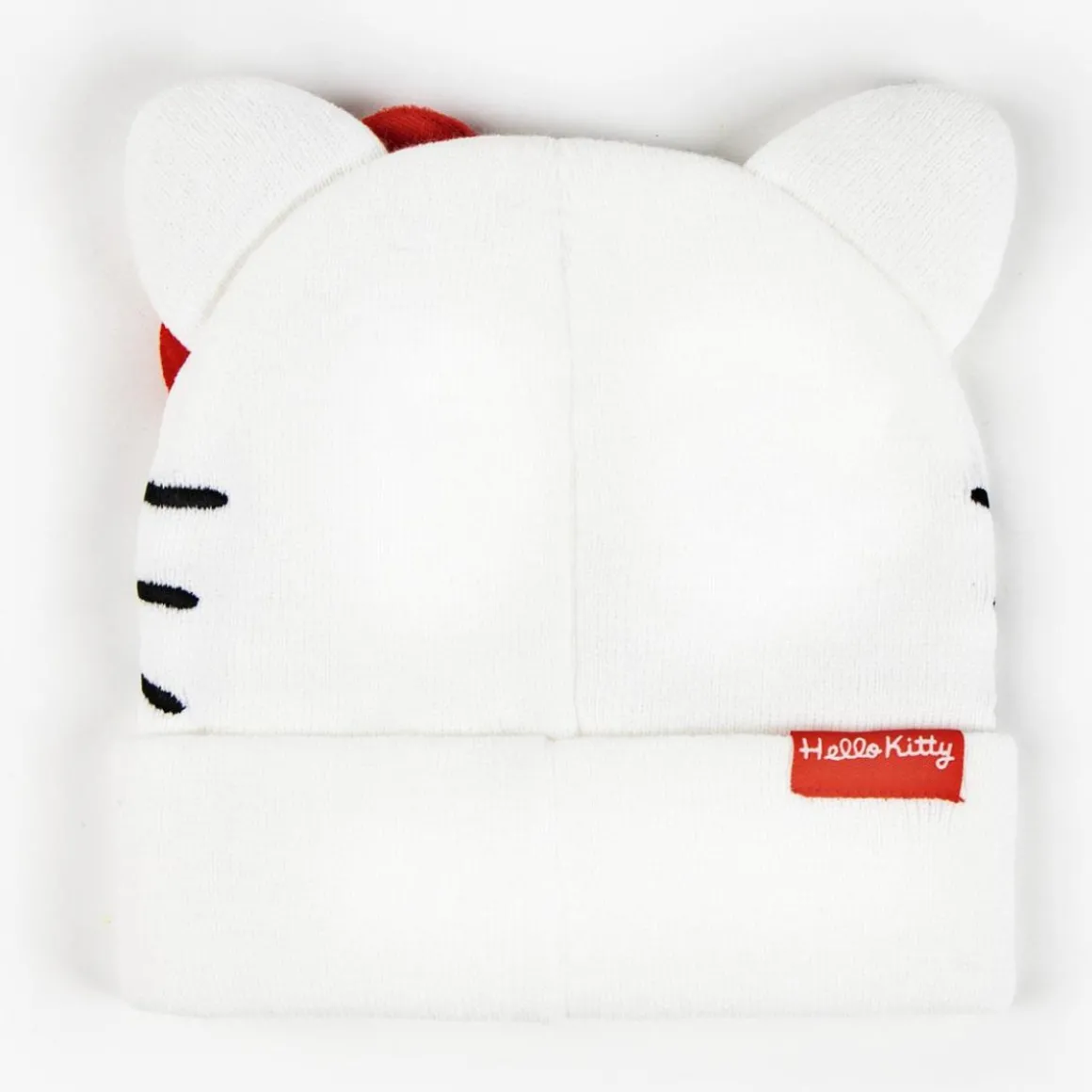 Hello Kitty® Hue & Handsker Hvid/Rød