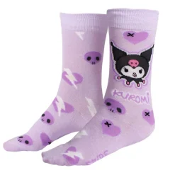 Hello Kitty® Kuromi Strømper Lilla 36-43