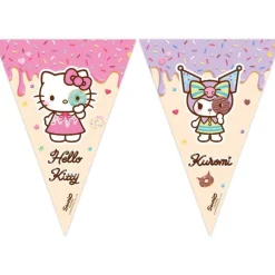 Hello Kitty® Og Kuromi Flagbanner