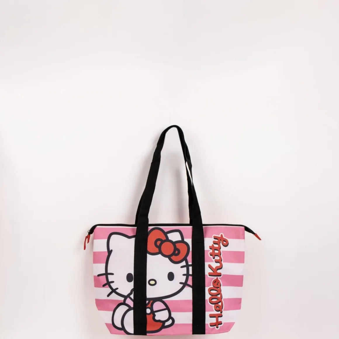 Hello Kitty® Stribet Strandtaske