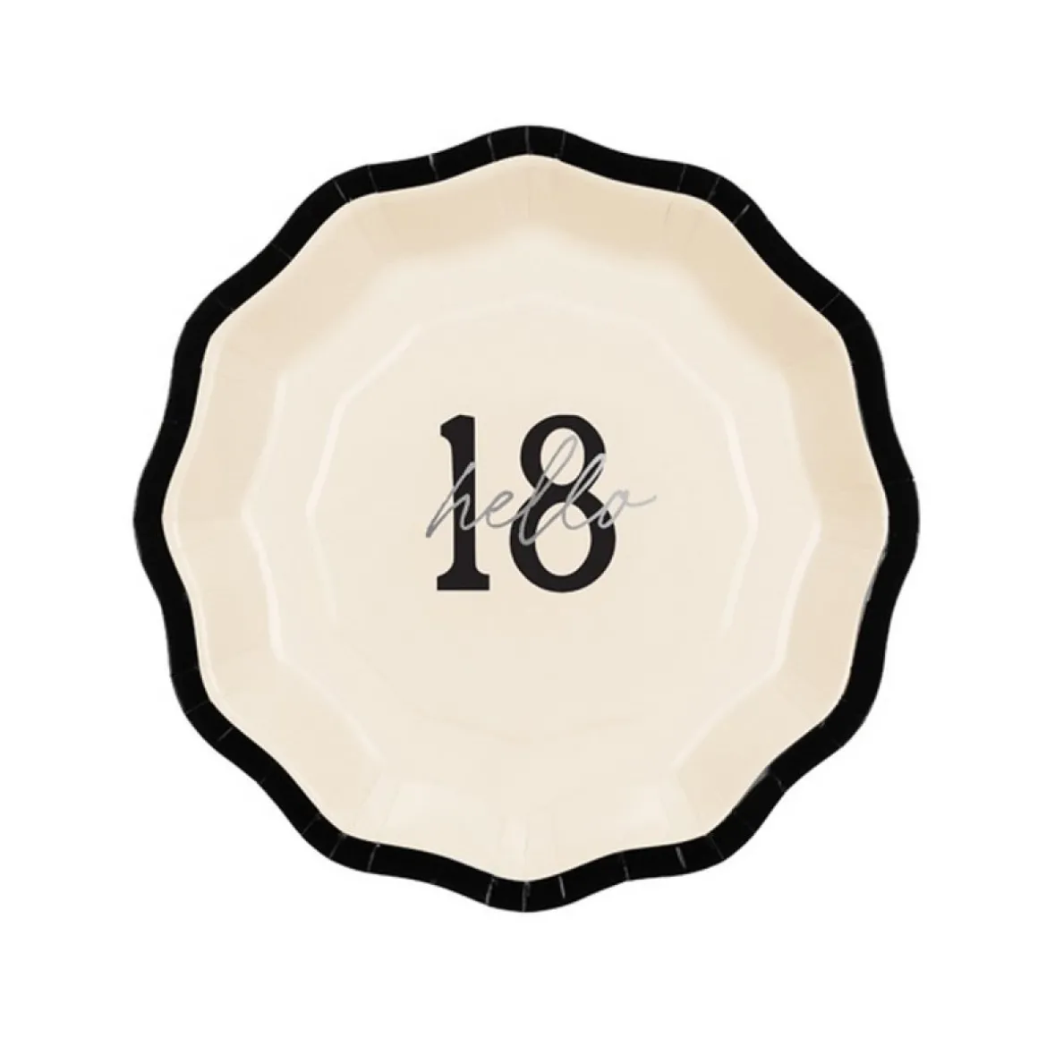 Hello 18 Sløjfe Tallerkener