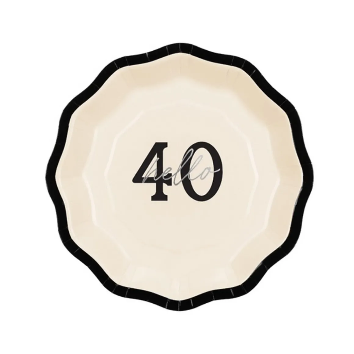 Hello 40 Sløjfe Tallerkener