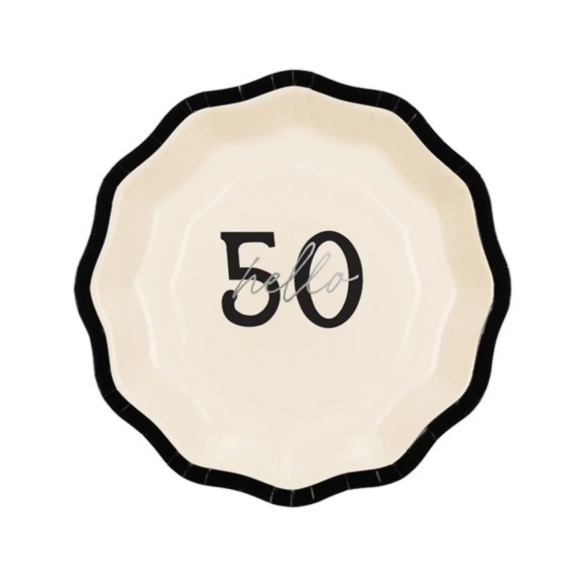 Hello 50 Sløjfe Tallerkener