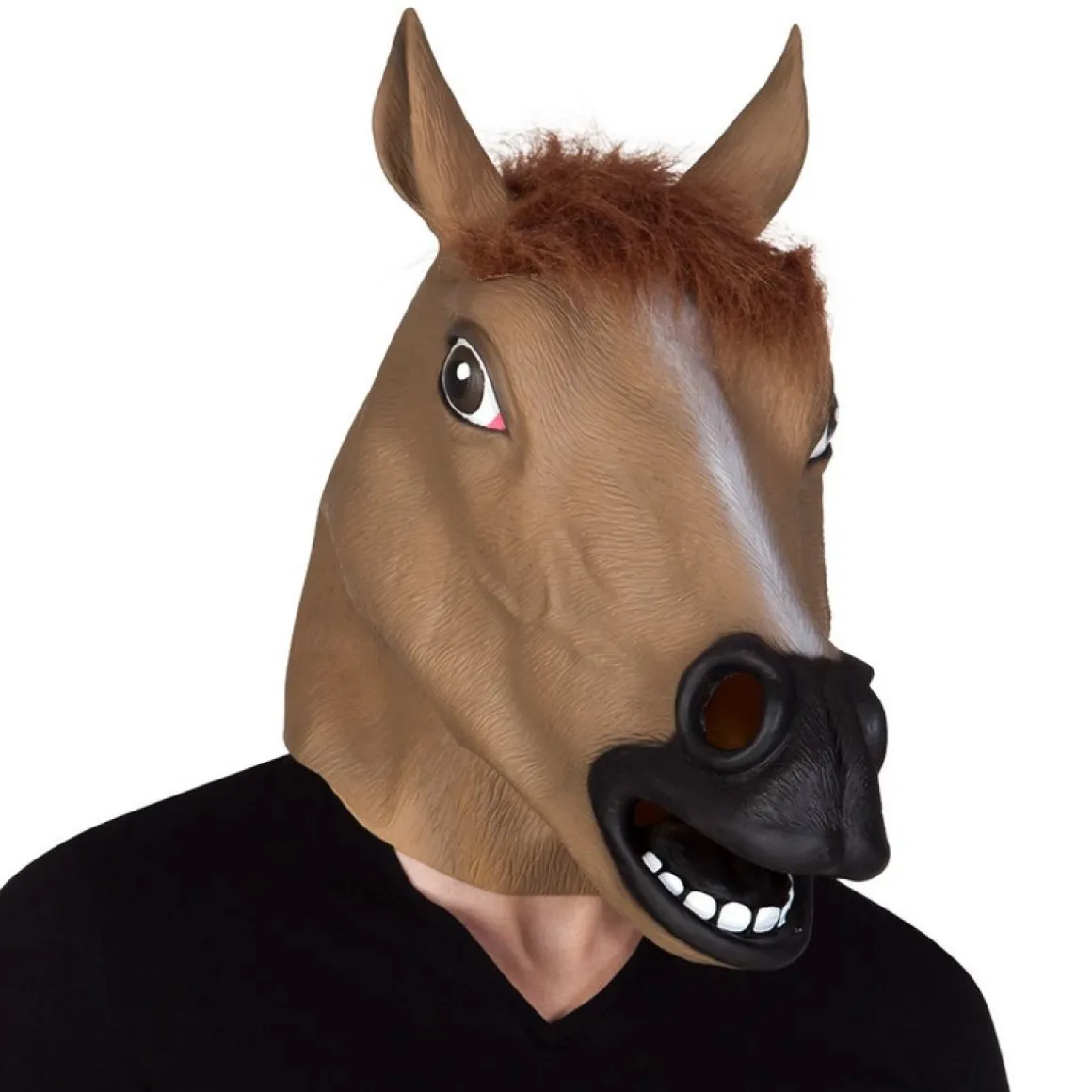 Hest Latexmaske