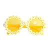 Hippie Daisy Solbriller Gul