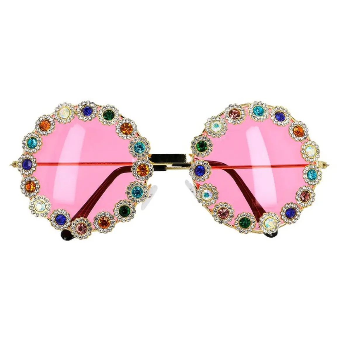 Hippie Diamantblomster Briller