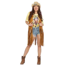 Hippie Frynsevest Kostume